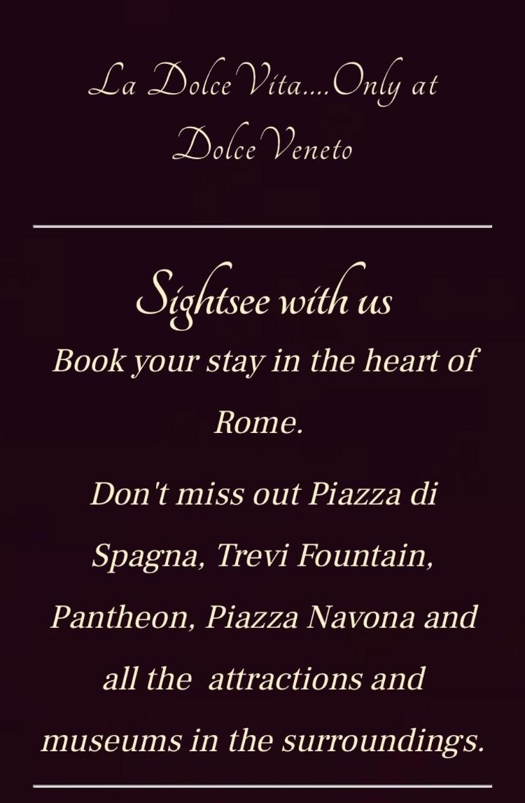Hotel Dolceveneto Roma Exterior foto